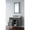 James Martin Vanities Brittany 36in Single Vanity, Urban Gray w/ 3 CM White Zeus Quartz Top 650-V36-UGR-3WZ - alternate 2